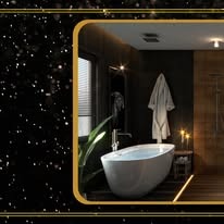 Freestanding bathtub bathroom design